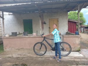 Fietsen leren in Suriname