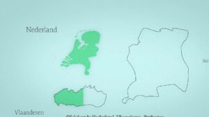 Taalunie ontwikkelt en stimuleert beleid voor het Nederlands in Nederland, Vlaanderen en Suriname, 